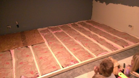 Insulating the stage